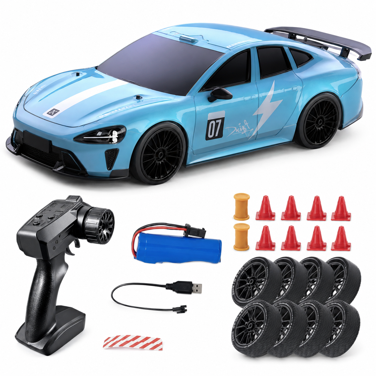 Mi SU7 RC Drift Car