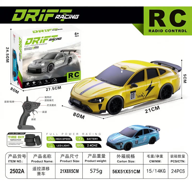 Mi SU7 RC Drift Car